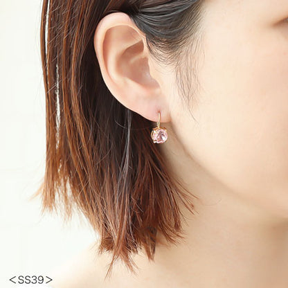 フックピアス 石座付ラウンド 