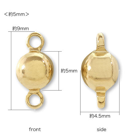 Joint parts ball rhodium color