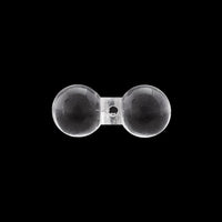 Acrylic twin twin ball crystal