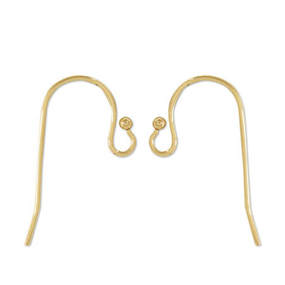 Stainless steel earrings U-shaped 3 gold (SUS316L)