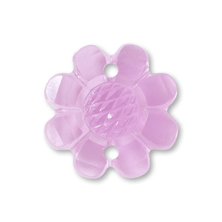 Acrylic made in Germany Daisy 2-hole Clear Purple [Outlet]