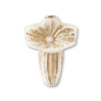 Acrylic Made in Germany Flower 30 Ivory/G