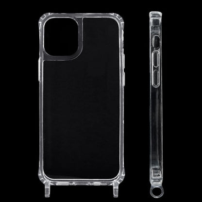 iPhone 12mini compatible case with ring strap clear [outlet]