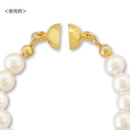 マグネットクラスプ No.11　ロジウムカラー