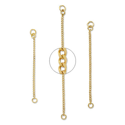 Chain parts 125SDC2 with jump ring gold