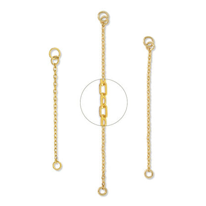 Chain parts 220SDC4 with jump ring gold