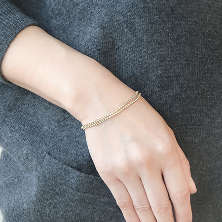 Chain bracelet continuous claw No.1 Gold