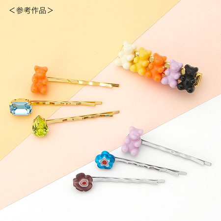 樹脂ビーズ クマ　ミックス