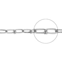 Chain k-403 rhodium color