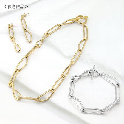 Chain k-404 rhodium color