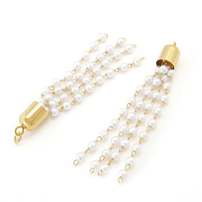 Swing parts pearl tassel white/G