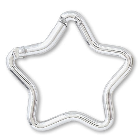 Carabiner star 2 silver