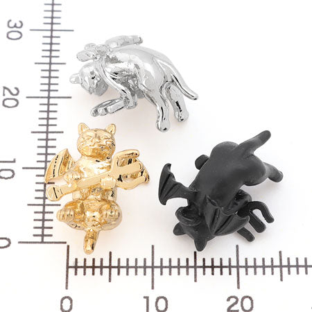 Charm Devil Cat Gold
