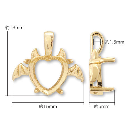 Gold for Vatican Devil Heart 