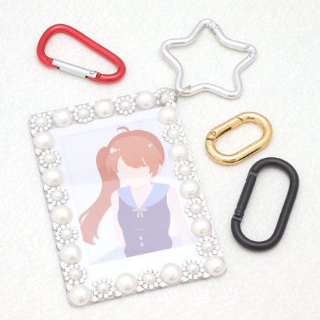 Hard card case clear
