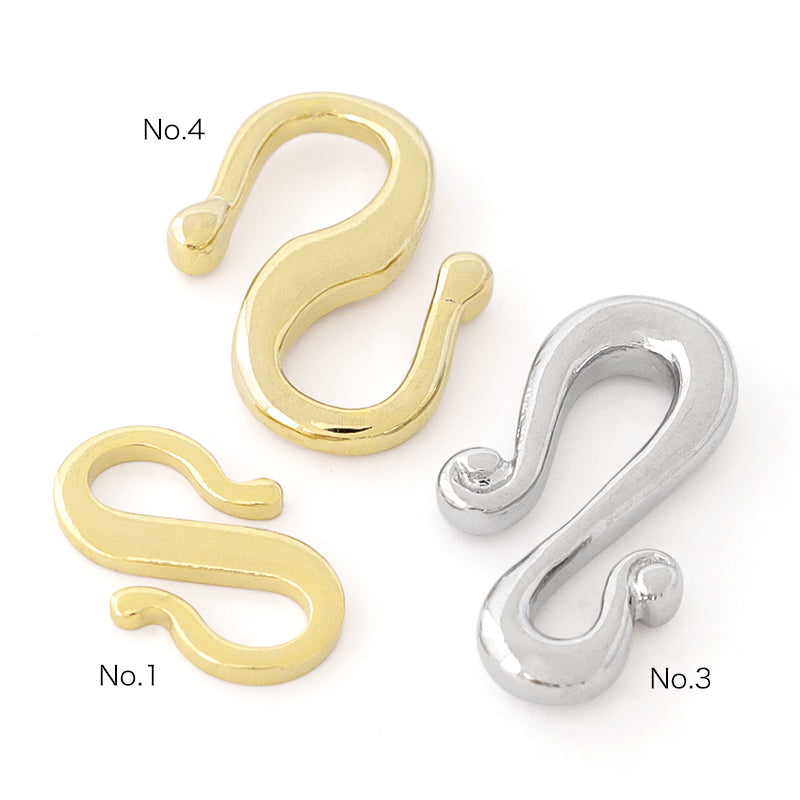 Design clasp hook No.4 gold