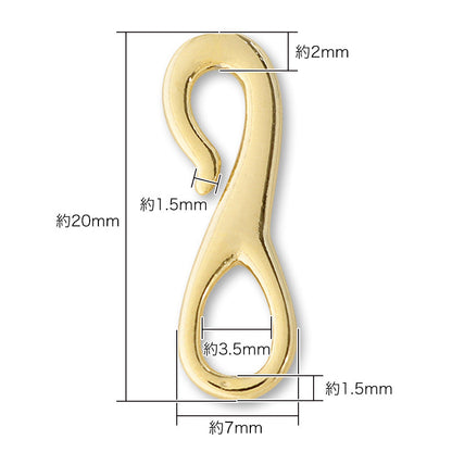 Design Viggery Hook No. 2 Gold