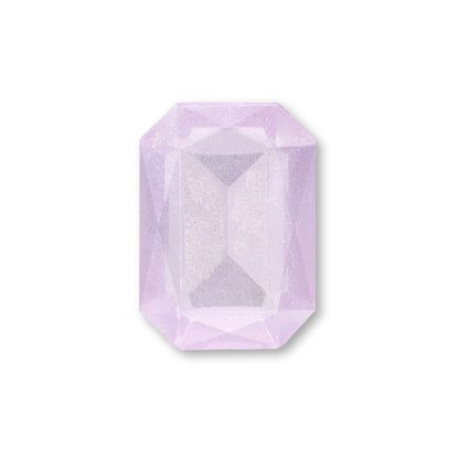 Acrylic German octagong, an unanged glitterra.