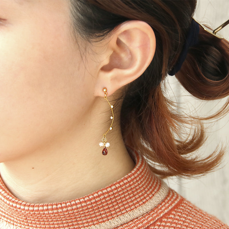 Joint wire curve with stone crystal/RC