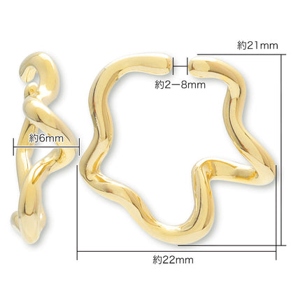 Ear cuff transformation 10 gold