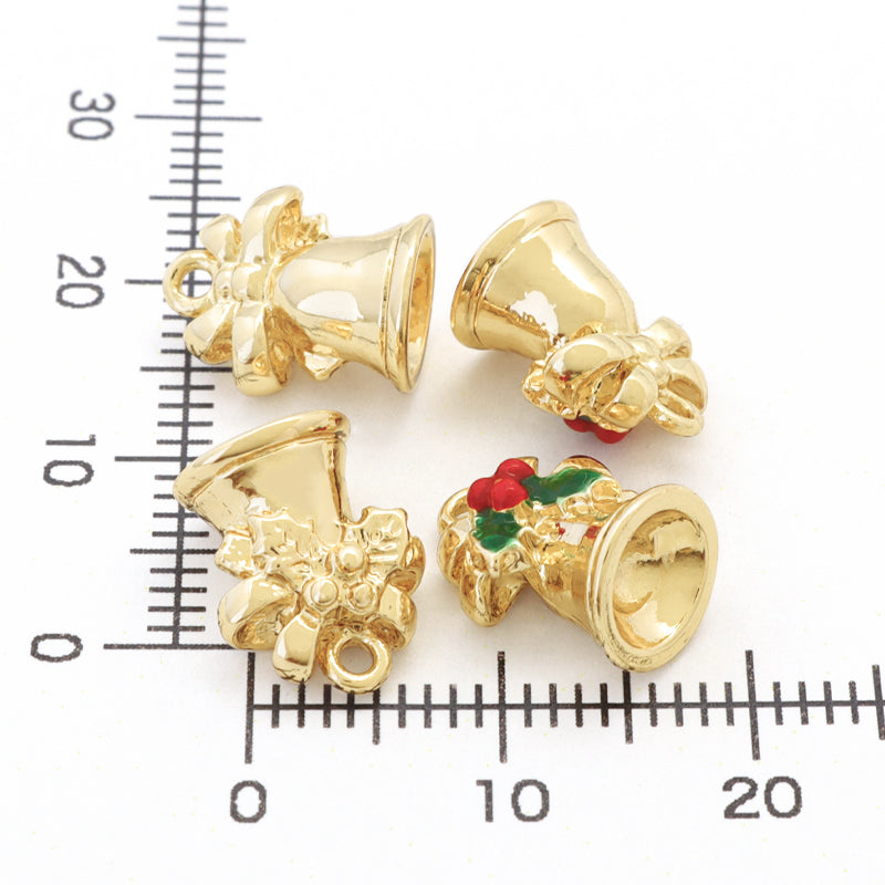 Charm Christmas Bell No.2 Green/G