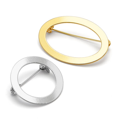 Metal ring brochi logum color