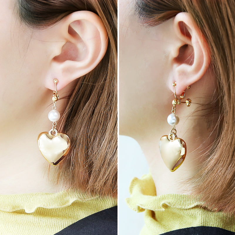 Earring converter scaling post/small gold for hooks