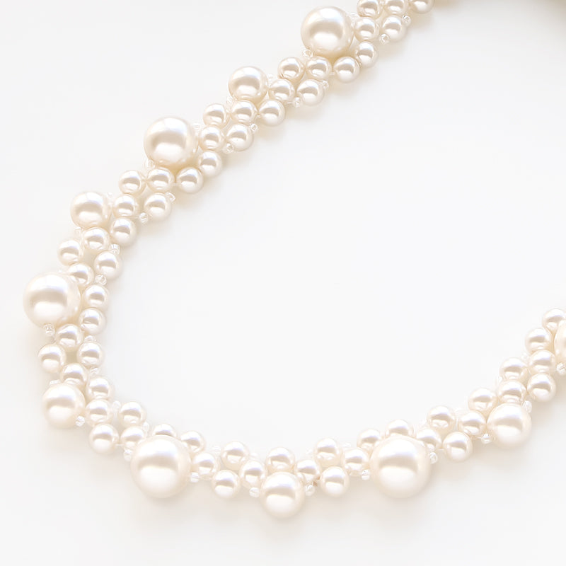 [KIWA BRIDAL] KBPN-2 Classical Pearl Necklace