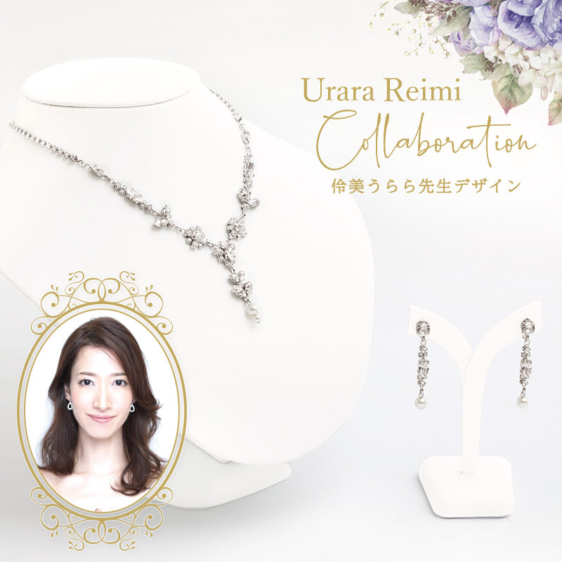 【KIWA BRIDAL】伶美うらら 月の約束 ネックレス／イヤリング