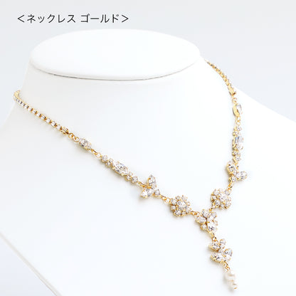 【KIWA BRIDAL】伶美うらら 月の約束 ネックレス／イヤリング