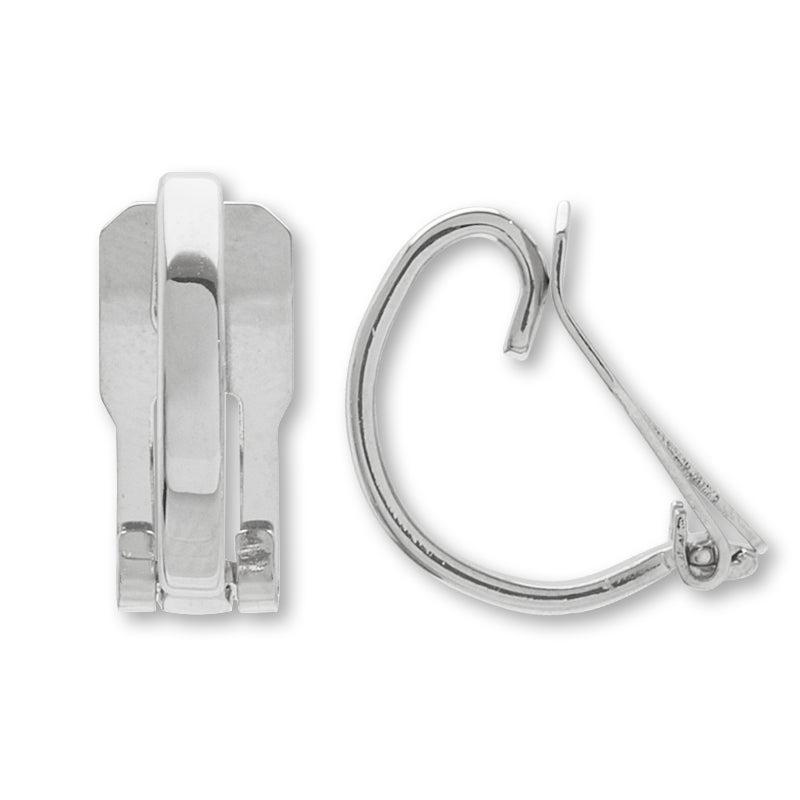 Soft fit earring hoop rosium color