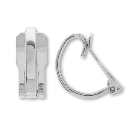 Soft fit earring hoop rosium color