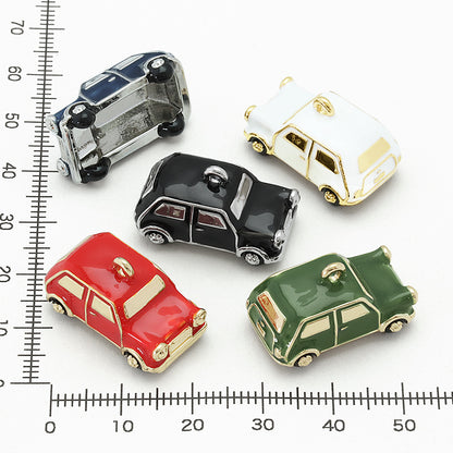チャーム 自動車 クラシックカー　ブラック/RC