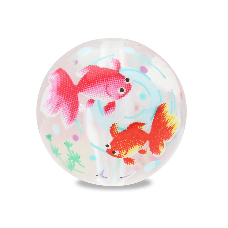 転写ビーズ 金魚　クリア