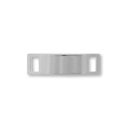 Shoes plate 1 rhodium color