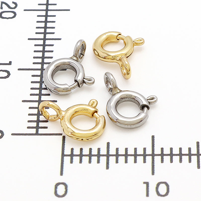 ステンレス ヒキワ　ゴールド(約5.5mm)(SUS304)
