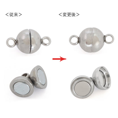Stainless steel magnet clasp fabric (SUS304)