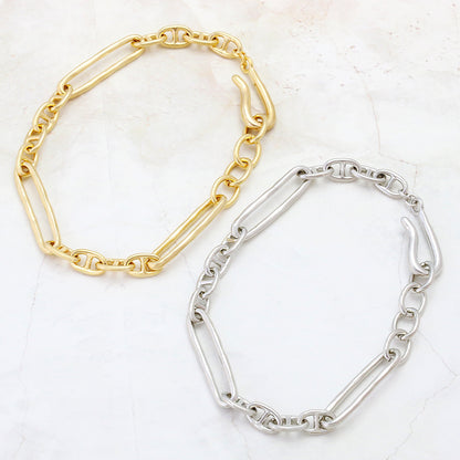 Chain bracelet K-427 Gold