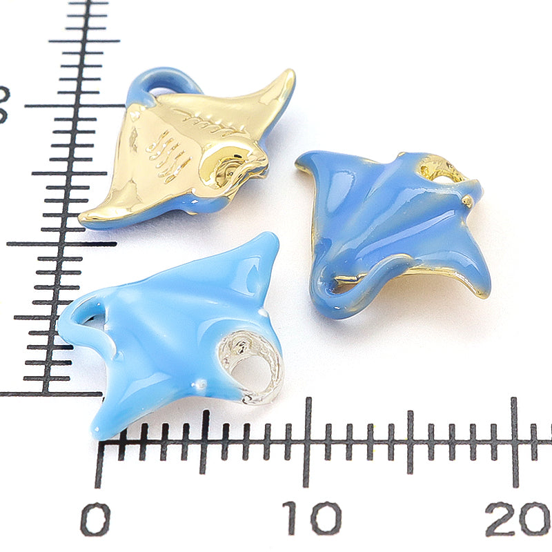 チャーム マンタ　ブルー/G