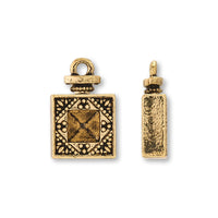 BezelCharm Perfume Bottle 4 #4428 Gold Sumi for 4mm