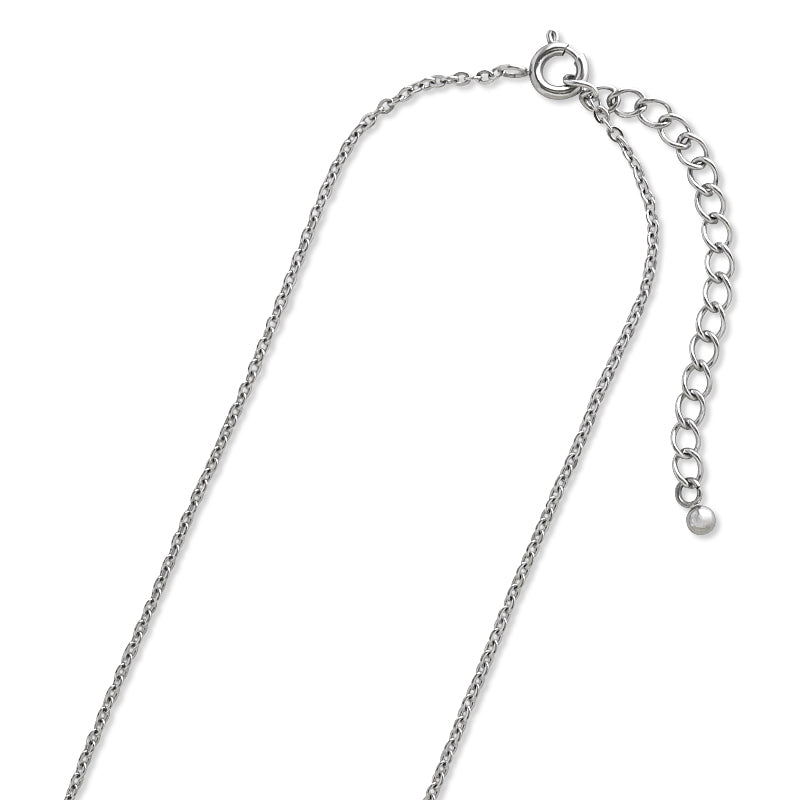 ステンレス316L チェーンネックレス ST235SF(アジャスター付)　生地(SUS316L)