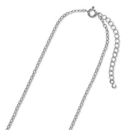 ステンレス316L チェーンネックレス 250SF(アジャスター付)　生地(SUS316L)