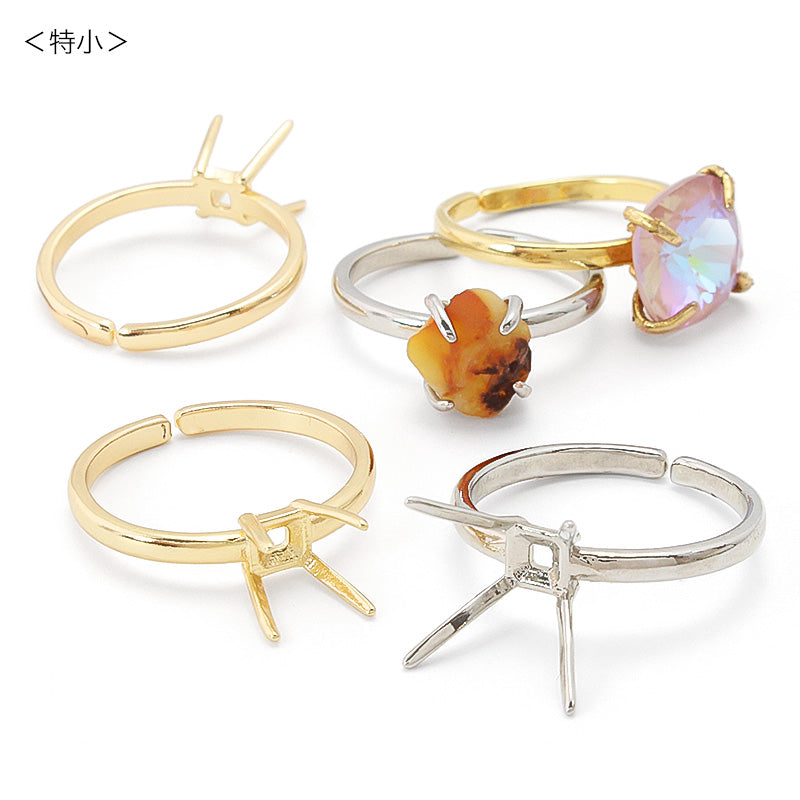 Ring stand hugging gold
