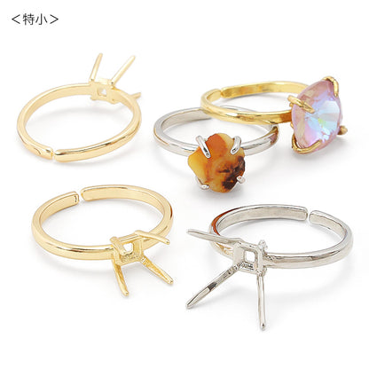 Ring stand hugging gold