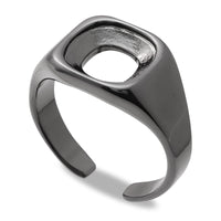 Signet Ring #4470 Black for 10mm