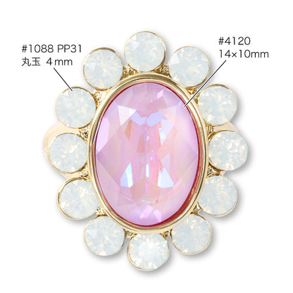 Ring stand stone rollBezelIncluded 