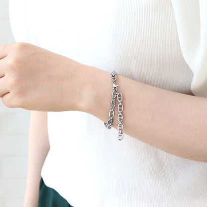 Stainless steel 304 Chain Bracelet 3 Fabric (SUS304)