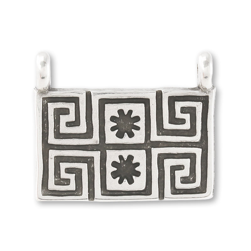 Greek parts Meander Rectangle Top 2 cans Ginkobi