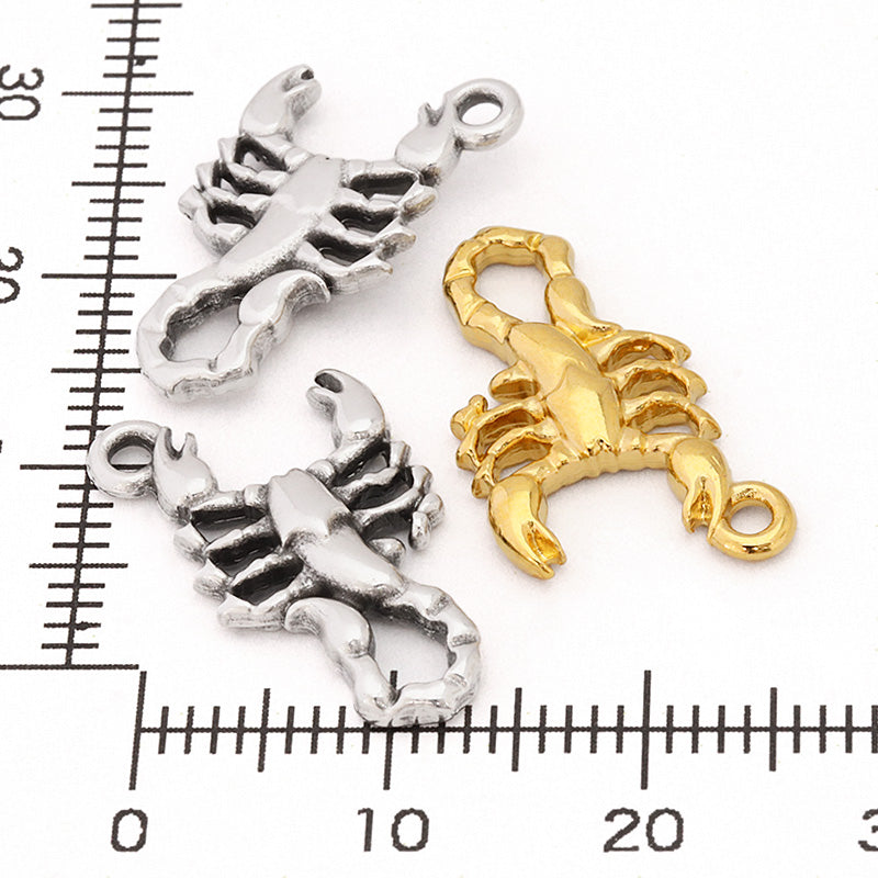 Greek Charm Scorpion Gold