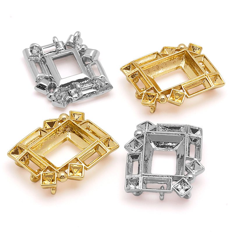 BezelCharm 1 Rhodium color